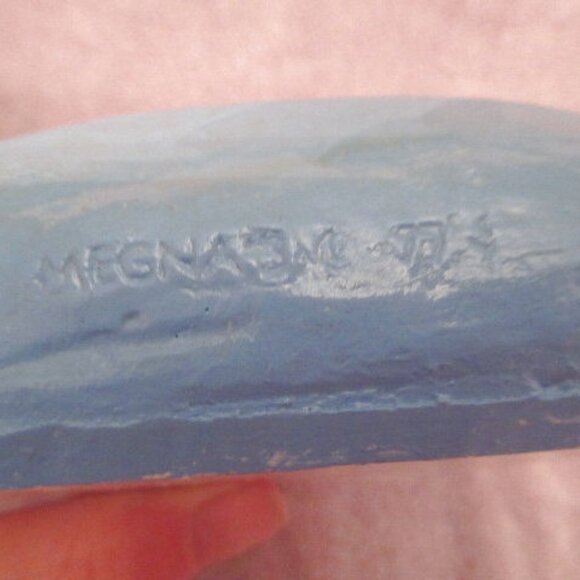 Vintage Mushroom Garden Teapot 3D Hanging Wall Art Megna Mold 1977 MCM Decor 9" - Picture 10 of 12